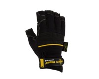 Dirty Rigger Comfort Fit Mens Fingerless Rigging / Operator Gloves (XL) - Image 1