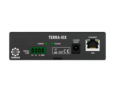 TERRA-IEX2/G2 IP Audio Decoder/Encoder with 2x Mic/Line Inputs