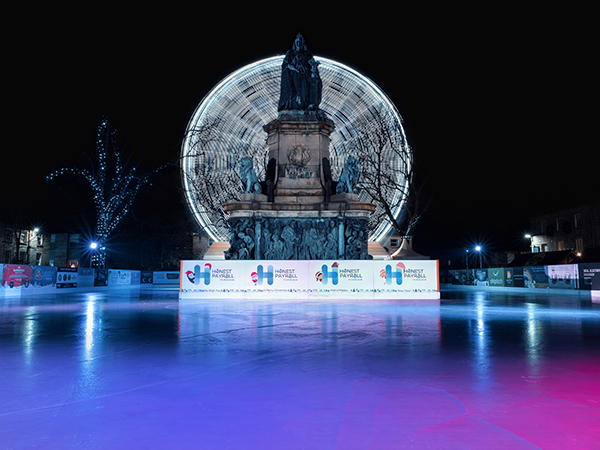 Transforming Lancaster On Ice with CHAUVET, KEF, and Cloud