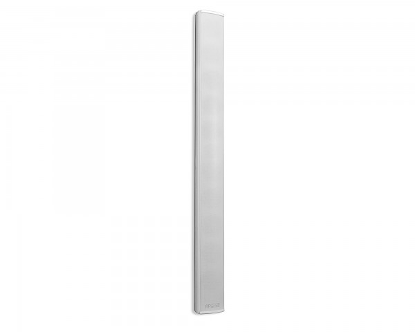 Apart COLW101 Column 10x3.3+HF 100W/100V IP66 White Inc L Brackets - Main Image