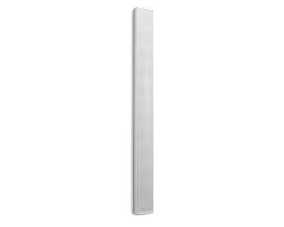 COLW101 Column 10x3.3"+HF 100W/100V IP66 White Inc L Brackets