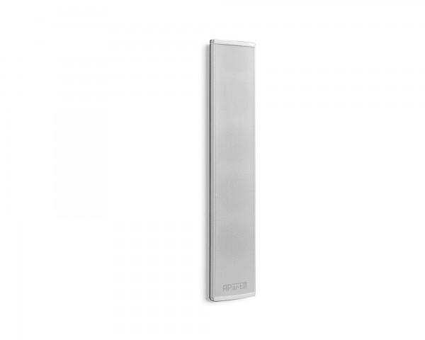 Apart COLW41 Column 4x3.3+HF 40W/100V IP66 White Inc L Brackets - Main Image