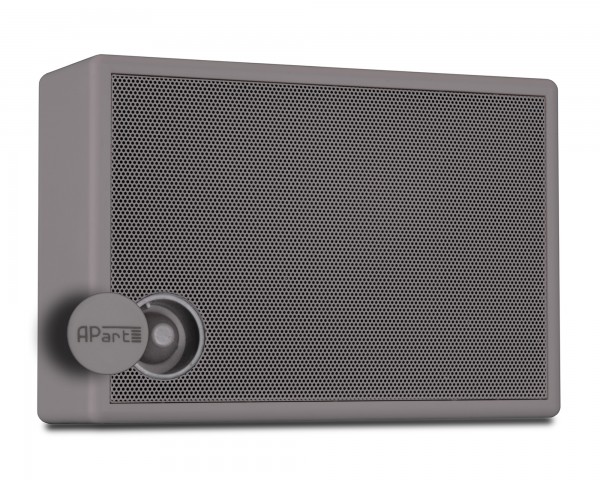 Apart SM6V-G On-Wall Speaker+Volume Control 100V 6W Grey - Main Image