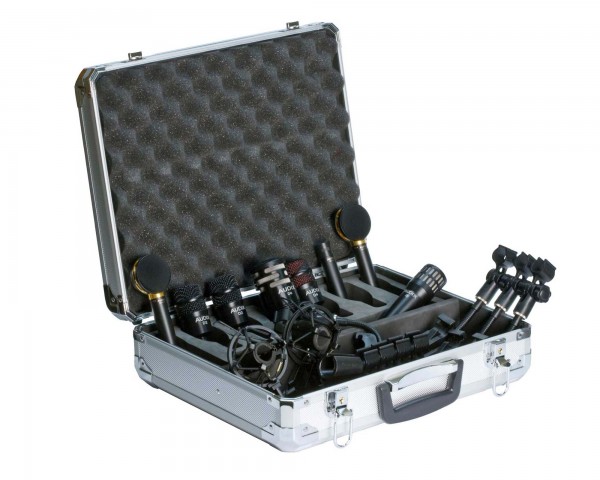 Audix STE8 Studio Mic Pack Inc Case 8-Piece Microphone Set - Main Image