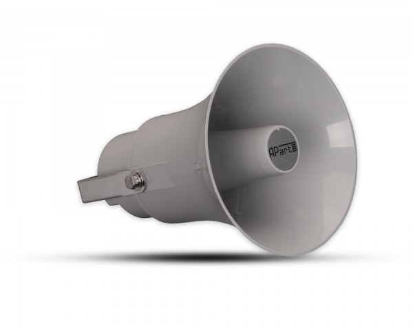 Apart H20G Compact PA Horn 20W 100V/8Ω 30W IP66 Grey - Main Image