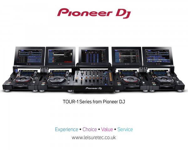 Pioneer DJ launch TOUR-1 Series