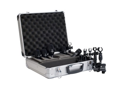 FP5 Microphone Drum Pack Inc Case (3xF2 / 1xF5 / 1xF6)