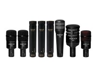 Audix DP Elite 8 Mic Drum Pack Inc Case 8-Piece Microphone Set - Image 2