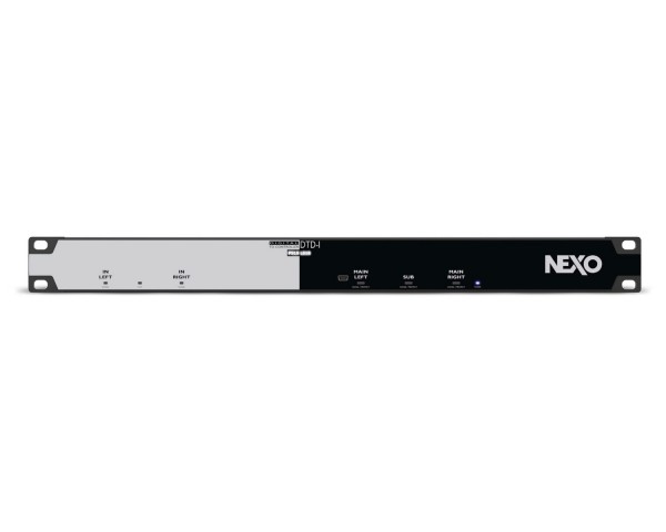 NEXO DTDIN Dante Install Digital Controller for P+ / L / ID Series  - Main Image