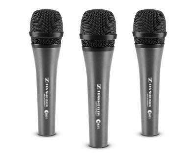 e835 3-PACK Dynamic Cardioid Vocal Microphone