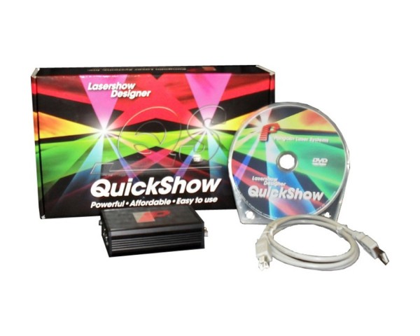 Laserworld Pangolin Quickshow Set Inc FB3 I/Face for ILDA and USB Cable - Main Image
