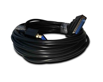 ILDA EXT-10 Extension Signal Cable DB25 Male to Female 10m