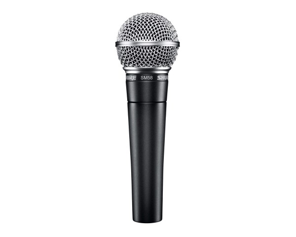 Shure SM58 LC 'Industry Standard' Vocal Dynamic Cardioid Microphone - Main Image