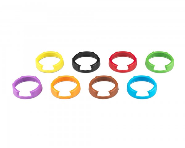 Sennheiser KEN2 Set of 8 Coloured ID Rings for G3/G4 SKM100/300/500 - Main Image