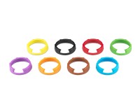 Sennheiser KEN2 Set of 8 Coloured ID Rings for G3/G4 SKM100/300/500 - Image 1