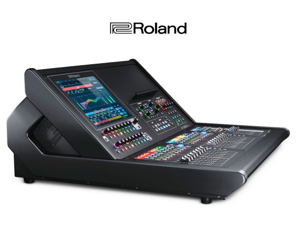 Roland Pro A/V M5000C Compact Pro Mixing Desk on tour