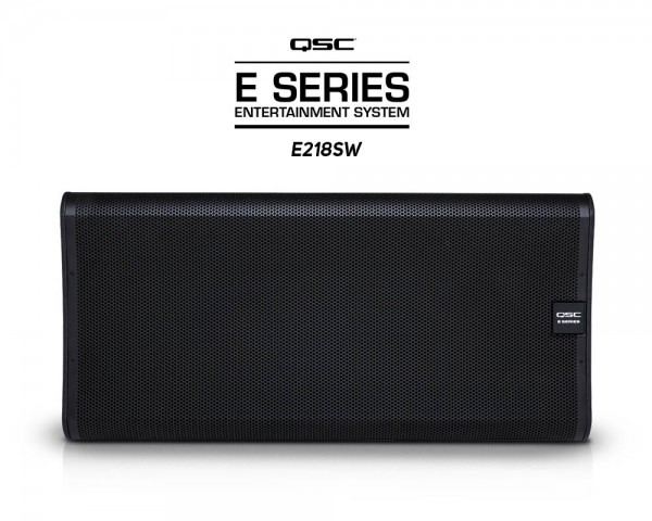 QSC expands E Series line up with E215 & E218SW