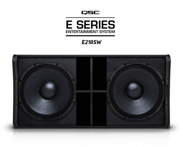 QSC expands E Series line up with E215 & E218SW