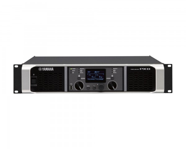 Yamaha PX8 Class D Power Amp 2x1050W @ 4Ω with On-Board DSP 2U - Main Image