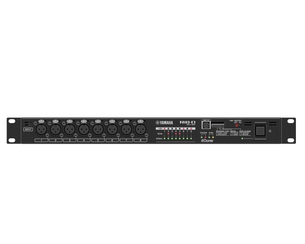 Yamaha Ri8DEC Dante Rack-Mountable I 8 mic/line inputs + Ethercon - Main Image