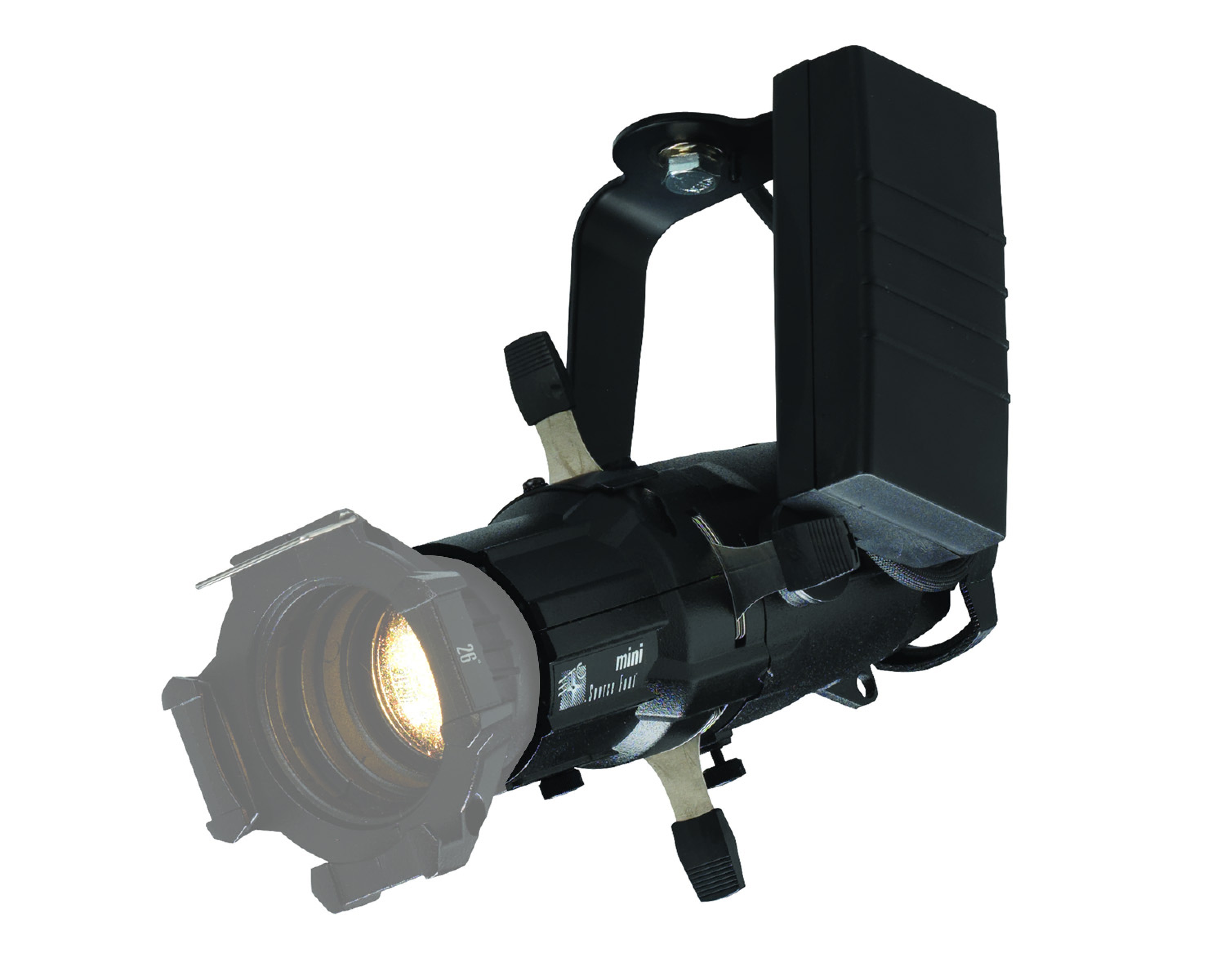 Source Four Mini LED Portable 3000k Body Only Black ETC Leisuretec