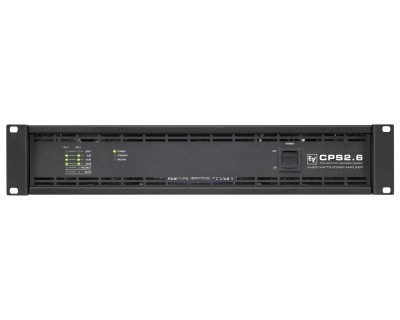 CPS2.6-II Installation Power Amp 2x600W @ 4Ω 2U