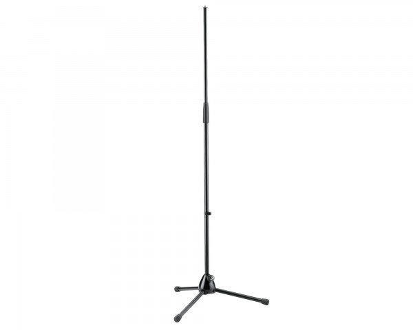 K&M 201/2 Mic Stand Straight All-Metal Short Legs Black - Main Image