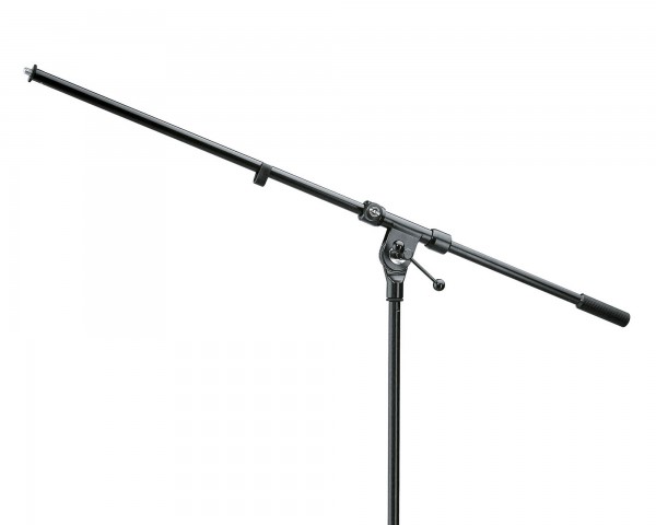 K&M 211 Classic 1-Piece Boom Arm for Mic Stands Black - Main Image