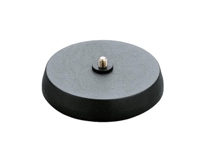 23220 Cast Round Table Base 130mm Dia 45mm High Black