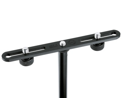 23550 2-Mic Microphone Bar with 3/8" Locking Screws