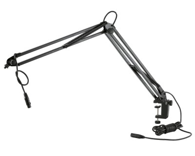 23850 Anglepoise Mic Arm with Table Edge G-Clamp Black