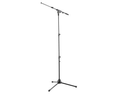 252 Mic Boom Stand with 3-Section Column Black