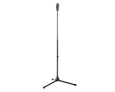 25680 Mic Stand All-Metal with One-Hand Clutch Adjust Black
