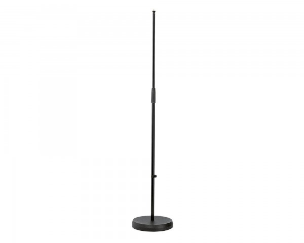 K&M 260 Mic Stand with Heavy Round Base 87-156cm 3/8 5kg Black - Main Image