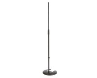 K&M 26045 Mic Stand Straight Stackable (up to 5) Cast Base Black - Image 1