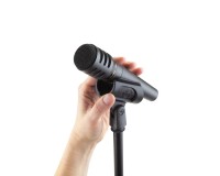 K&M 85070 Plastic Microphone Clip 3/8 & 5/8 34-40mm - Image 2