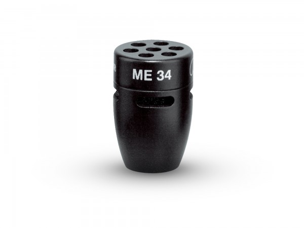 Sennheiser ME34 Miniature Mic Head Cardioid for MZH Gooseneck BLACK - Main Image