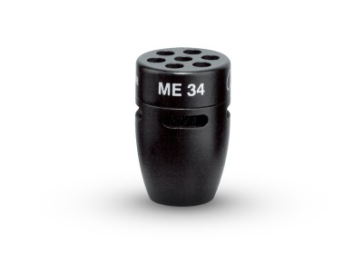 ME34 Miniature Mic Head Cardioid for MZH Gooseneck BLACK