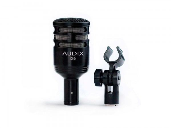 Audix D6 Kick Drum Mic with Exceptional Clarity and Attack - Main Image