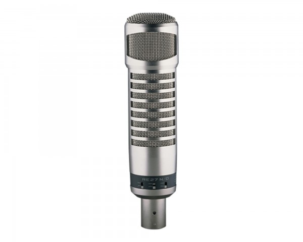 Electro-Voice RE27N/D Cardioid Broadcast Mic Variable-D / Neodymium Capsule - Main Image