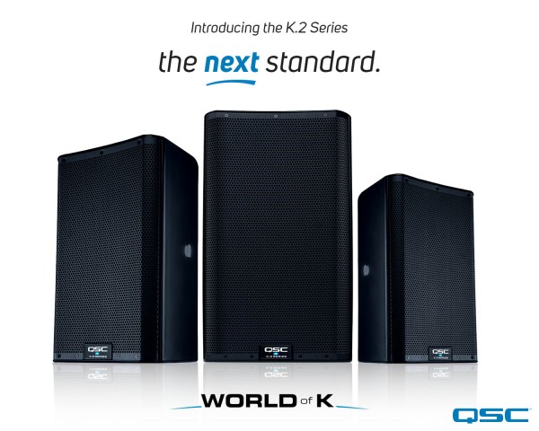 QSC Introduces K.2 Series Loudspeakers