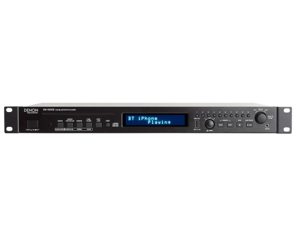 Denon DN500CB Pro CD/MP3/USB/Bluetooth Player Bal XLR/RCA 1U - Main Image