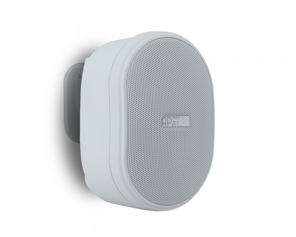 Apart OVO3T White 3 2-Way Oval Speaker Inc Bracket 100V/16Ω 40W - Main Image