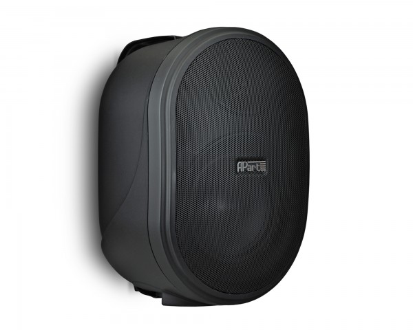 Apart OVO5 Black 5 2-Way Oval Speaker Inc Bracket 80W 8Ω - Main Image