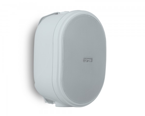 Apart OVO5T White 5 2-Way Oval Speaker Inc Bracket 100V/16Ω 80W - Main Image