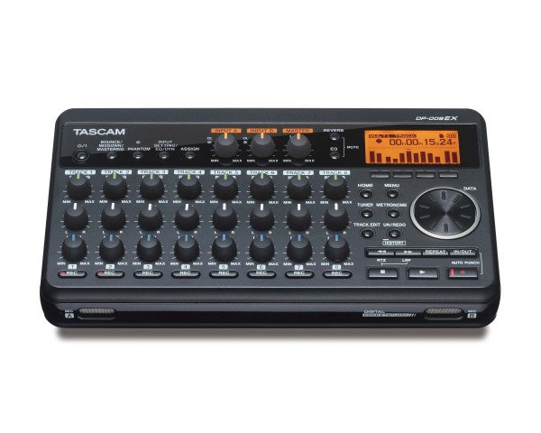 TASCAM DP-008EX Ultra-compact 8-Track Digital Portastudio with Effects - Main Image