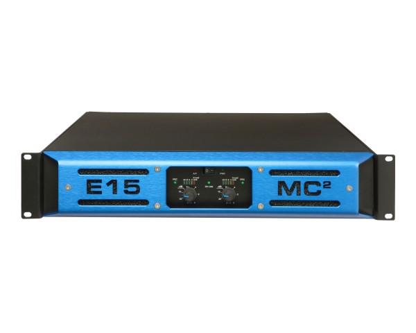MC2 Audio E15 Power Amp 2x750W @ 4Ω 2U - Main Image