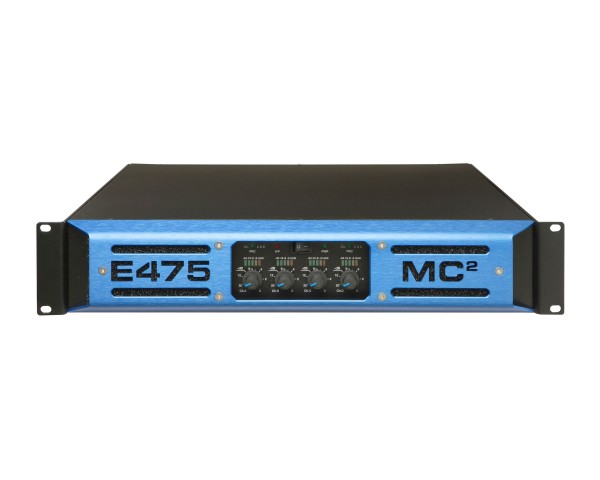 MC2 Audio E4-75 4-Channel Amplifier 4x825W @ 8/4x750W @ 4Ω 2U - Main Image