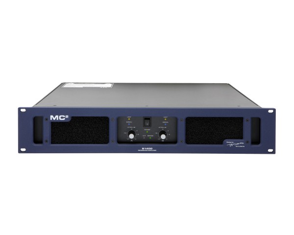 MC2 Audio S1400 2-Channel Amplifier 2x1500W @ 4Ωs 2U - Main Image