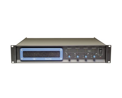 T4-250 4Ch Installation Amplifier 4x250W @ 4Ω 2U
